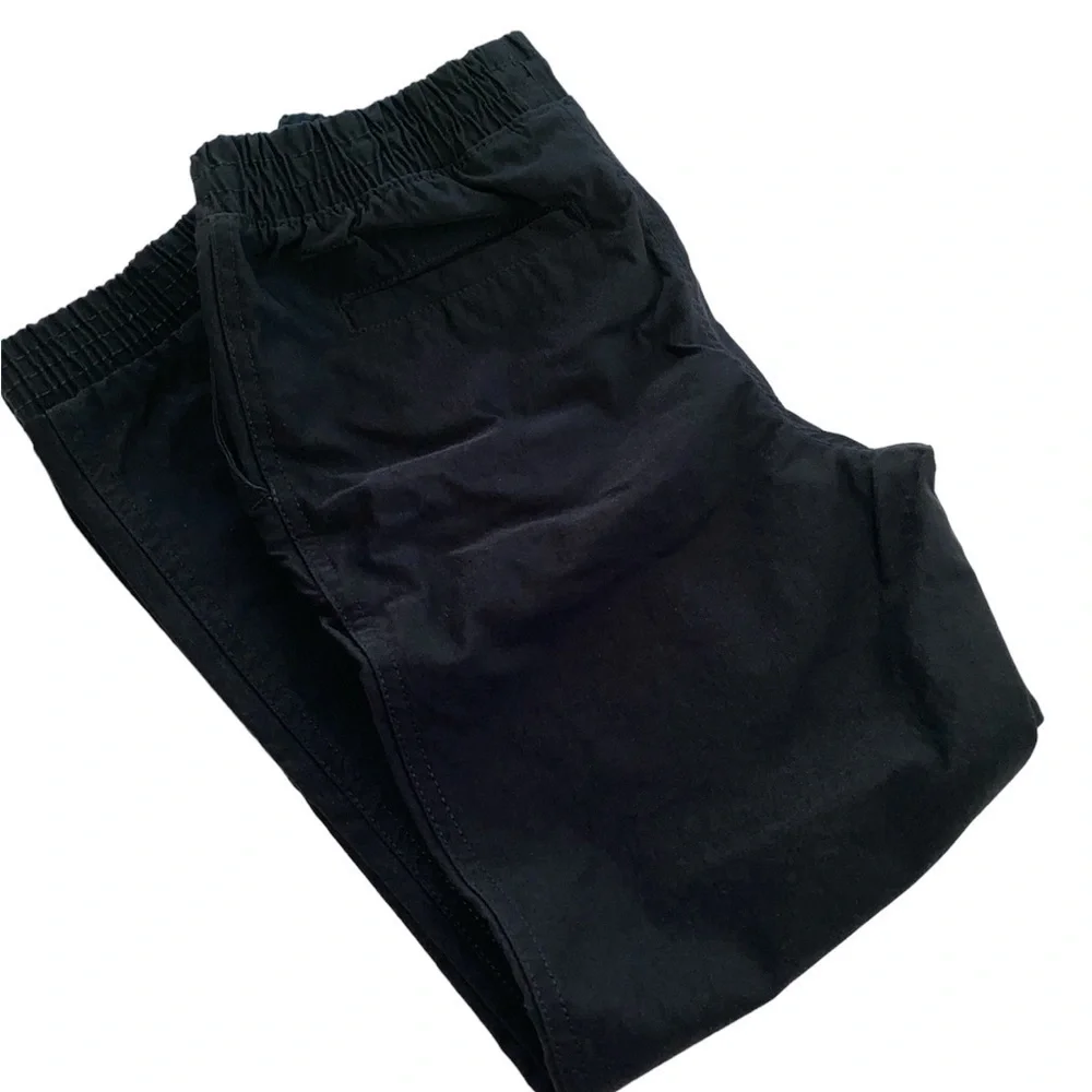 Hurley pants pull on drawstring elastic waist fitted elastic at ankles size 7/8